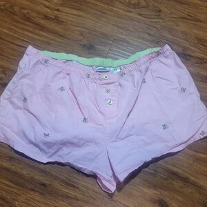 Personal Identity Embroidered Butterfly Boxer Shorts Size Medium